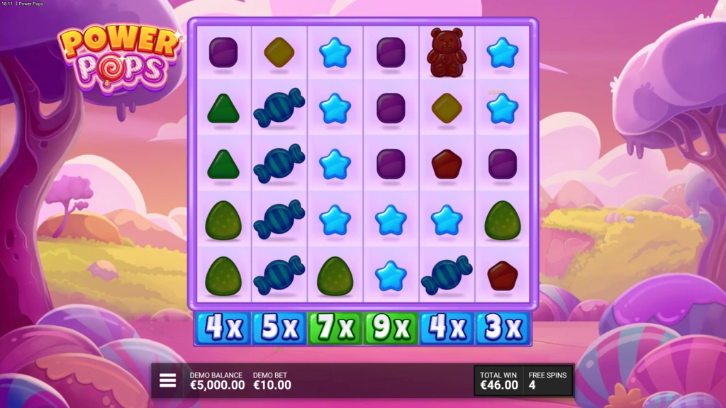 Power Pops Free Spins Power Pops Free Spins